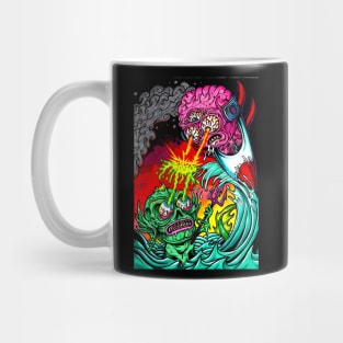 epic sea battle Mug